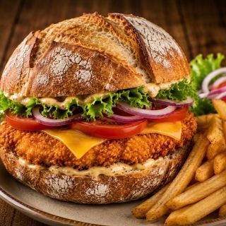 Hamburguesa de pollo