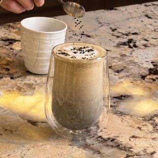 BLACK SESAME LATTE