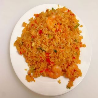 Arroz Frito Con Gambas Estilo Thai