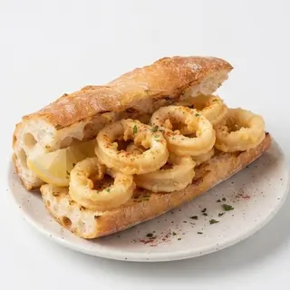 Bocadillo de calamares XL