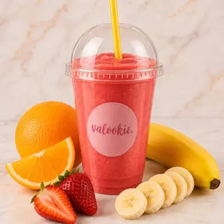 Pinky Boom (Plátano, Fresa y Naranja)