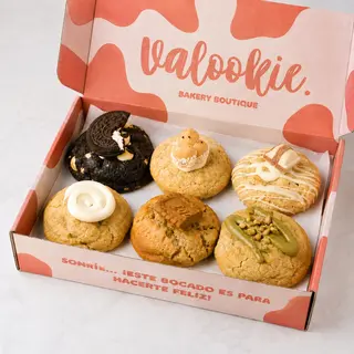 Pack de 6 Cookies + 1 Producto Gratis