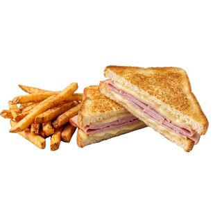 Sándwich Mixto + patatas fritas