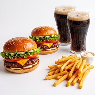Combo 2 hamburguesas