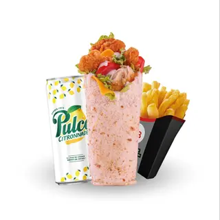 MENÚ B-CHICK'N WRAP