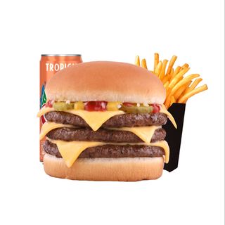MENÚ B-TRIPLE CHEESY