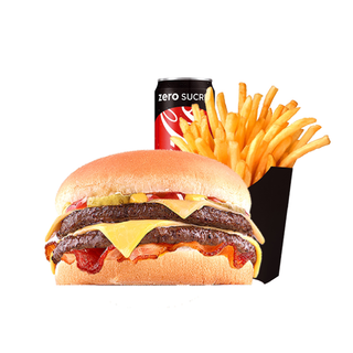 MENÚ B-DCHEESY BACON