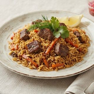 PILAF arroz con CERDO