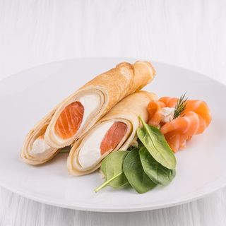 CREPES CON  SALMON 200g