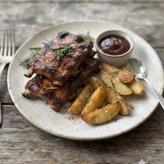COSTILLAS BARBACOA 250g