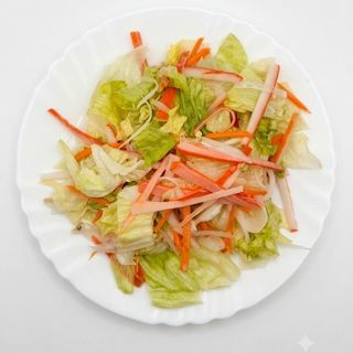 Cangrejo Con Ensalada