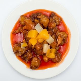 Cerdo Con Salsa Agridulce