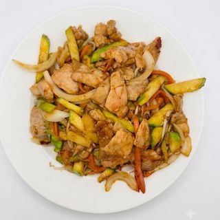 Cerdo Con Verduras