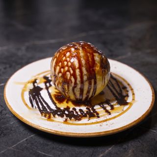 Helado Frito de Vainilla