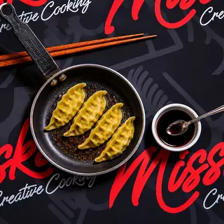 Gyozas vegetales (4 Pzs.)