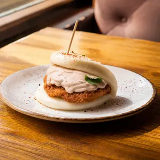 Gua Bao De Pollo Crujiente