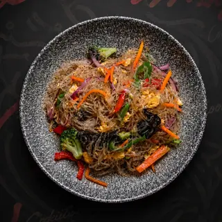 Vermicelli Salteado Con Verduras