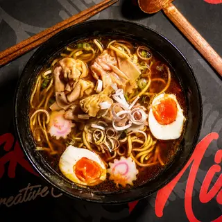 Ramen Won Ton Con Ravioli