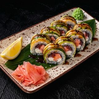 Roll de pepino · Cucumber roll · Огуречный ролл