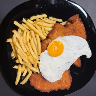 Milanesa A Caballo