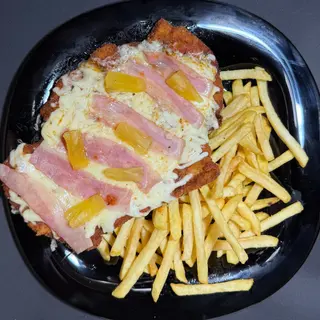 Milanesa Hawaiana