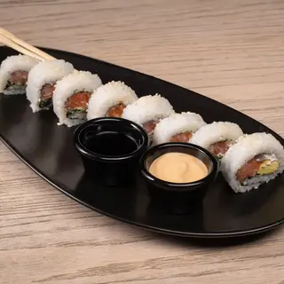 Sushi Rolls de Salmón Ahumado