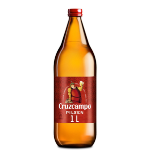 Cerveza Cruzcampo 1L