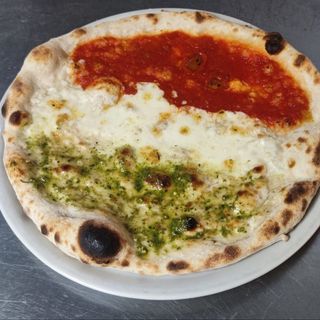 Focaccia tricolor