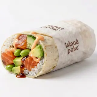 Spicy Salmon Burrito