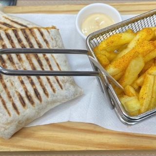 Menu taco carne picada