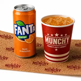 Fanta Naranja lata 330ml.