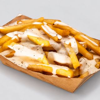 Papas Fritas Y Queso