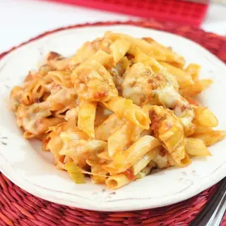 Pasta Gratinada De Pollo