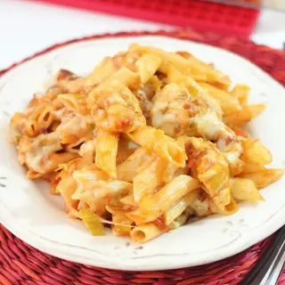 Pasta Gratinada De Carne Picada
