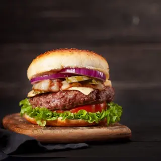 hamburguesa de ternera