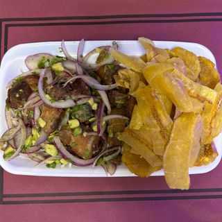 Ceviche de chicharon