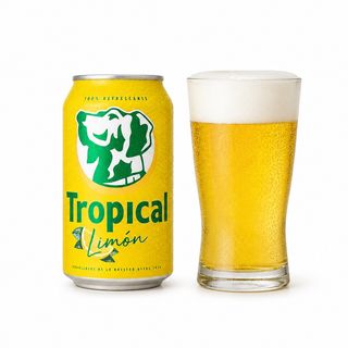 Cerveza Tropical Limón (330 Ml.)