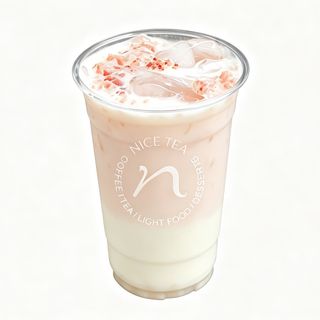 YOGUR DE LICHI CON ARROZ GLUTINOSO