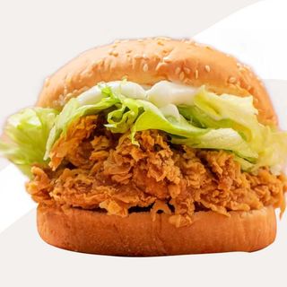 HAMBURGUESA DE POLLO PICANTE