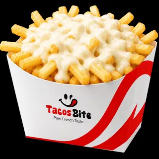 Papas Fritas Con Salsa De Queso