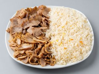 Kebab Box Carne Y Arroz (Grande)