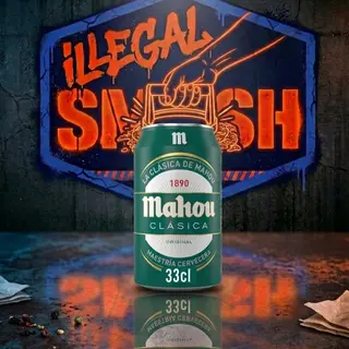 Cerveza Mahou Clásica Lata 33cl.