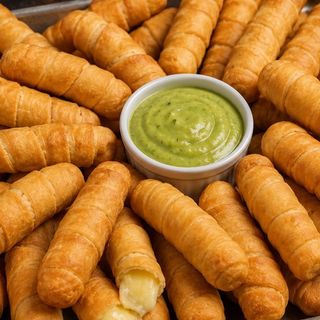 Tequeños de queso gouda