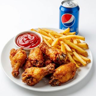Menu Alitas Fritas