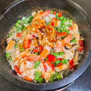 Bibimbap Con Marisco