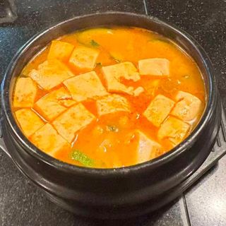 Sopa De Tofu (Picante) Con Arroz Blanco