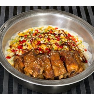 Costillas con queso Ración 2 personas (picante)