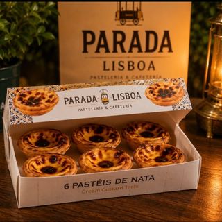 Caja de 6 Pasteles de Nata