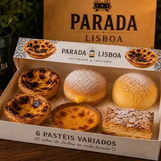 Caja de 6 Pasteles Variados