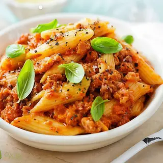 Rigatoni Boloñesa